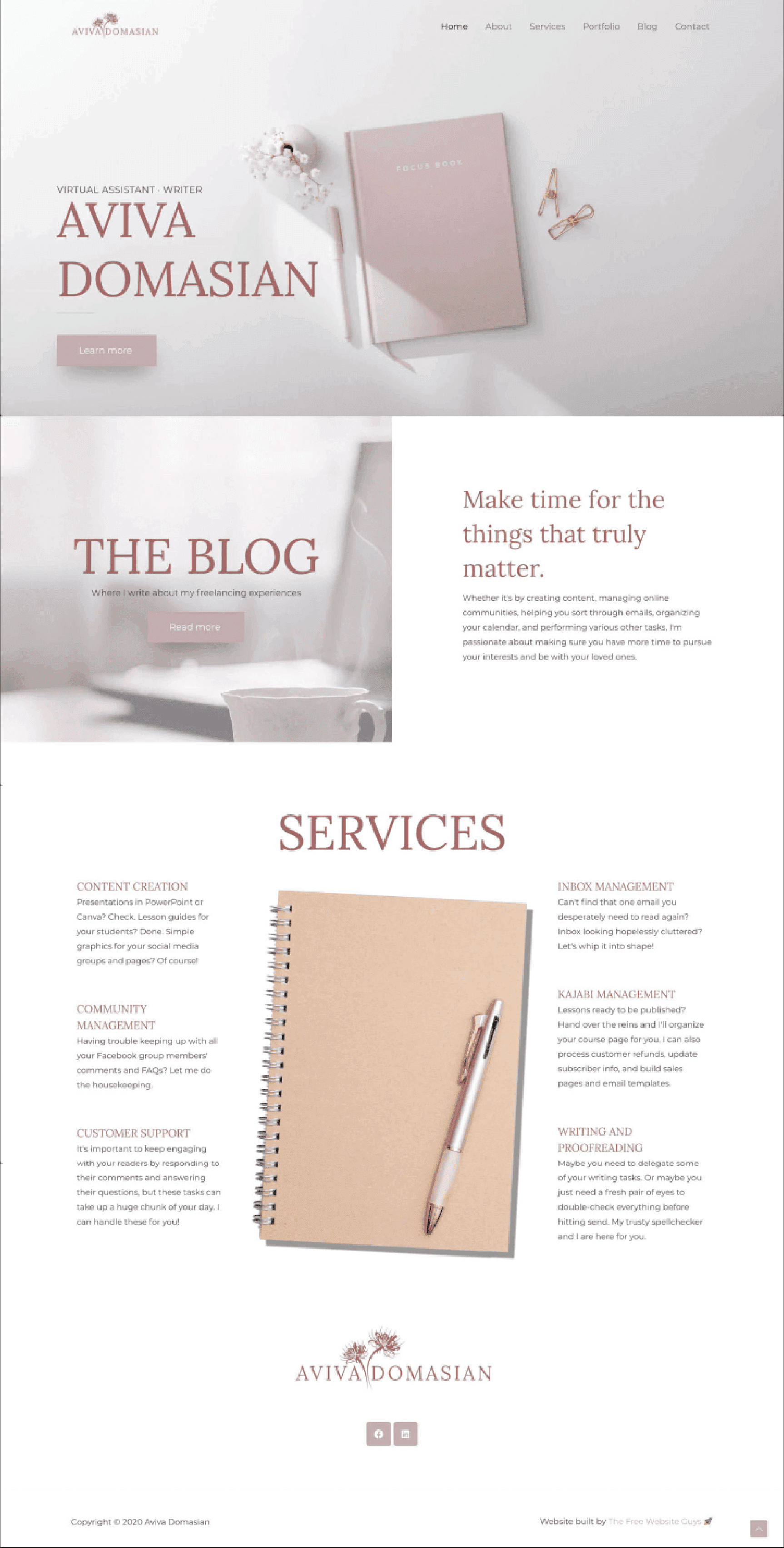 Blog theme